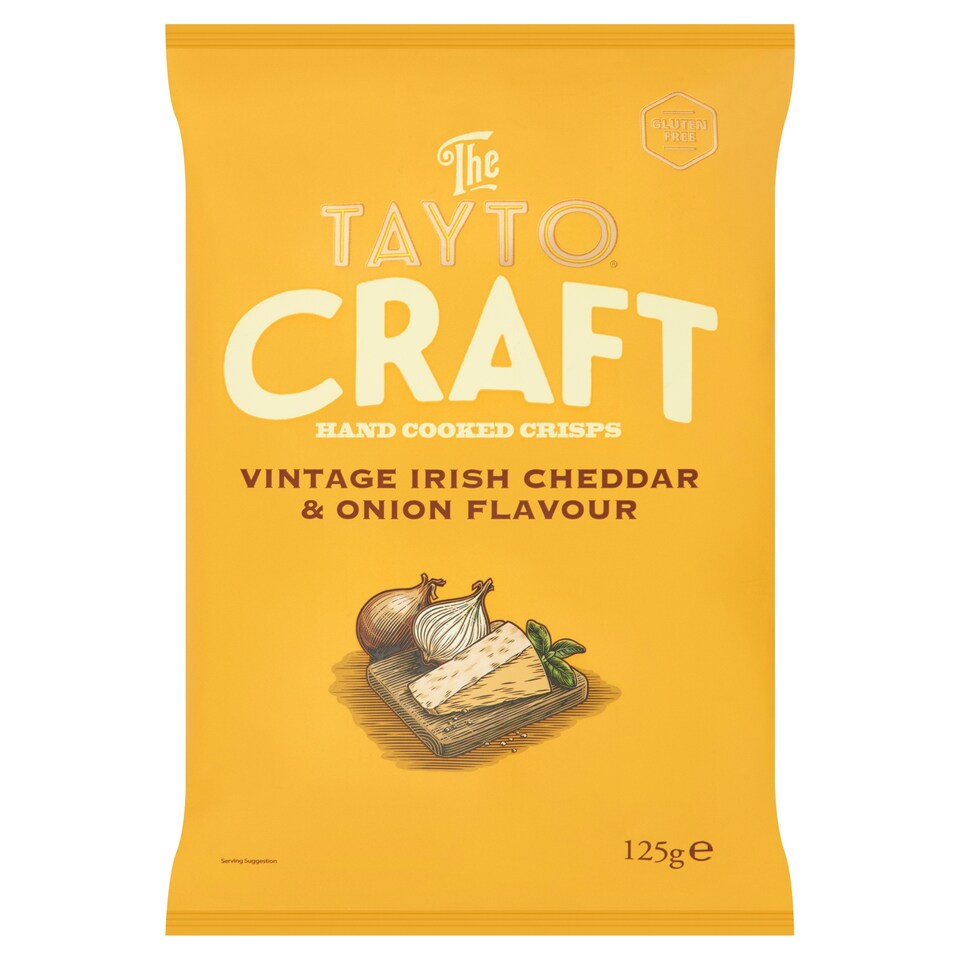 Tayto Craft Vintage Cheddar & Onion 125G