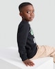 image 3 of Hot Wheels Cotton Rich Rhinomite Print Sweatshirt in Black