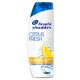 Head & Shoulders Citrus Fresh korpásodás elleni sampon zsíros hajra 400ml napi használatra  1. kép