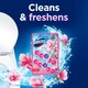 image 5 of Domestos Power 5 Rim Toilet Rim Block Fresheners Pink Magnolia 2x 50g