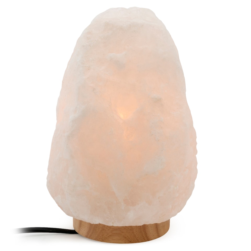 Candlelight Himalayan White Salt Lamp