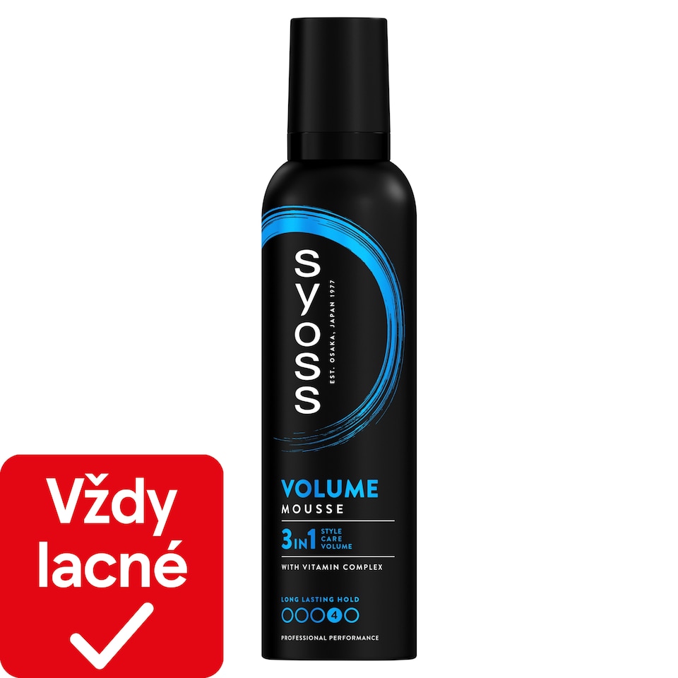 obrázok 1 z Syoss Volume 3v1 penové tužidlo na vlasy 250 ml