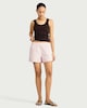 image 2 of F&F Pure Cotton Striped Shorts in Pink