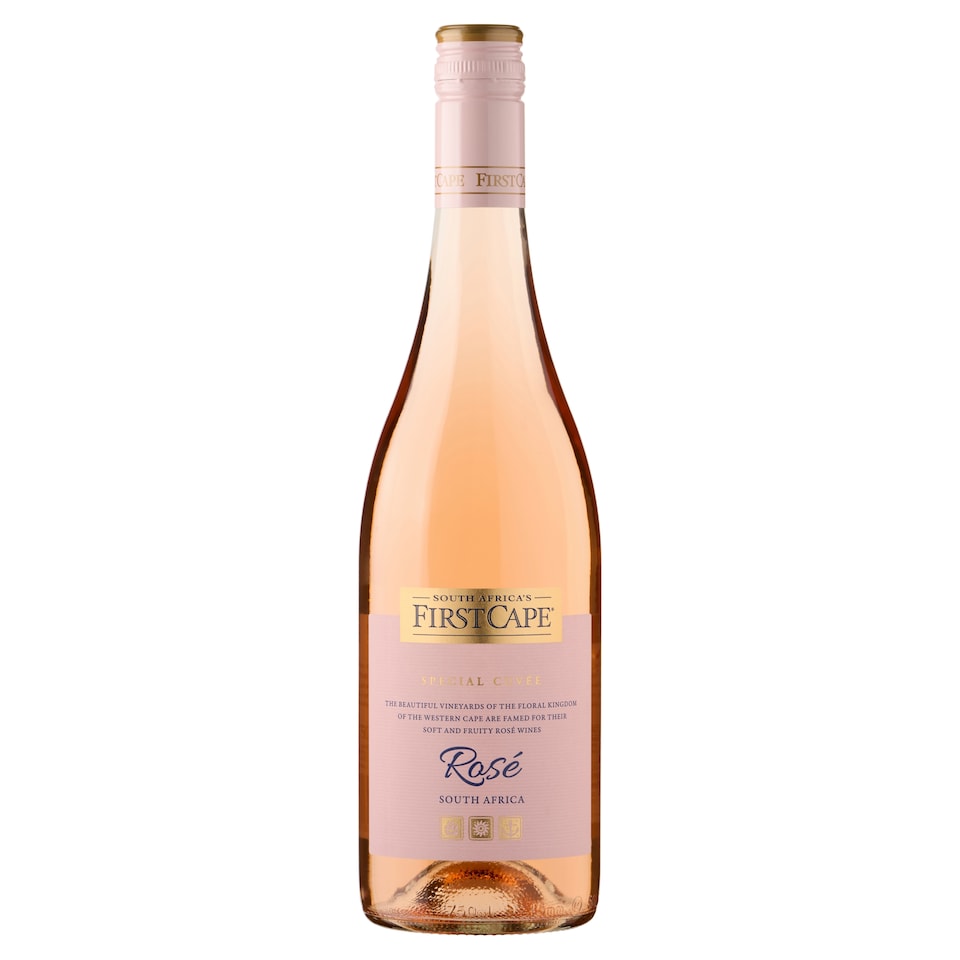 First Cape Special Cuvee Chardonnay Pinot Noir Rose South Africa 75cl
