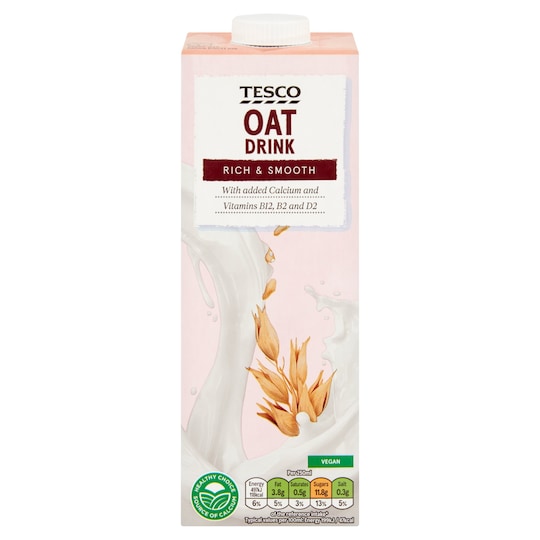 Tesco Oat Drink 1 Litre - Tesco Groceries