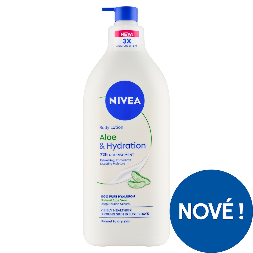 Obrázek 1 pro produkt Nivea Aloe & Hydration Tělové mléko 625ml