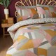 image 2 of Cosmo Living Bauhaus Geo Duvet Set King