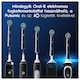 Oral-B Pro Cross Action, fekete Fogkefefejek, 4 db  2. kép