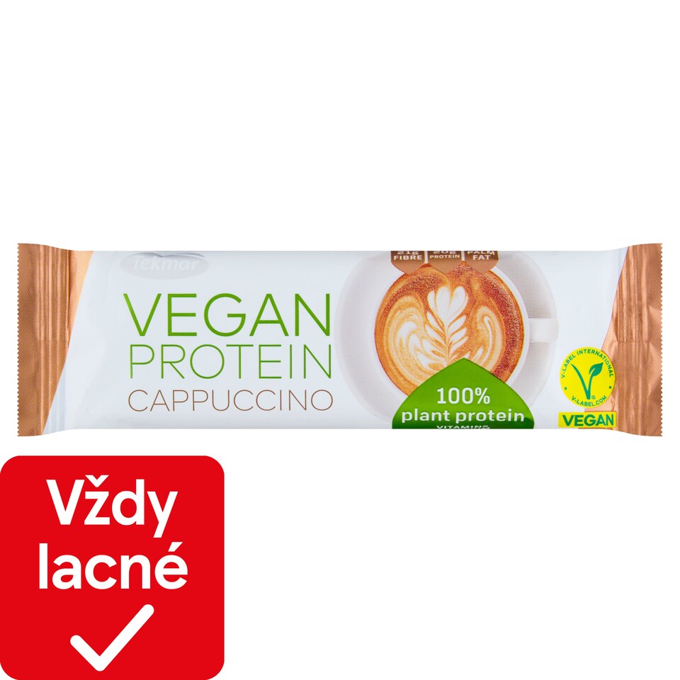 obrázok 1 z Tekmar Proteínová tyčinka v tmavej kakaovej poleve s príchuťou cappuccino 40 g