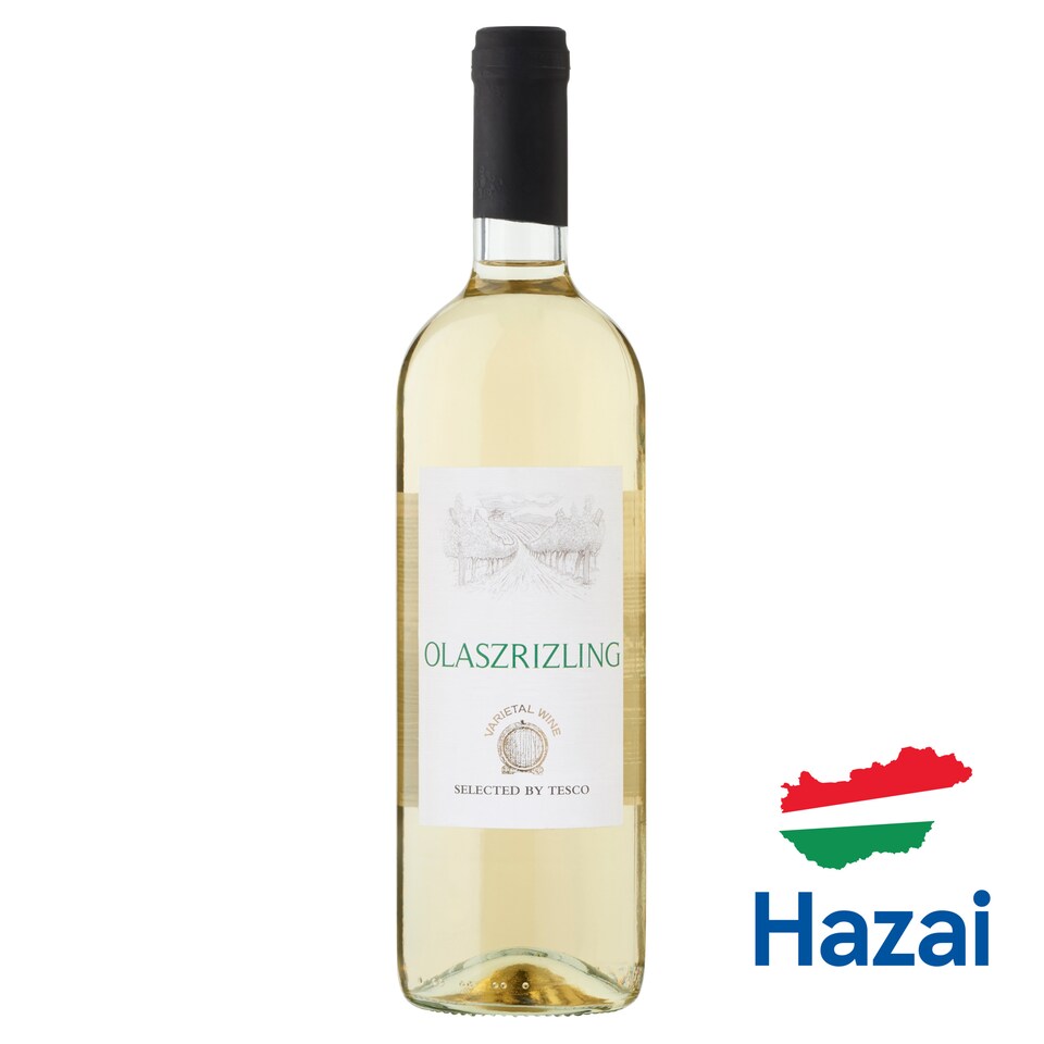 Tesco Olaszrizling száraz fehérbor 750 ml