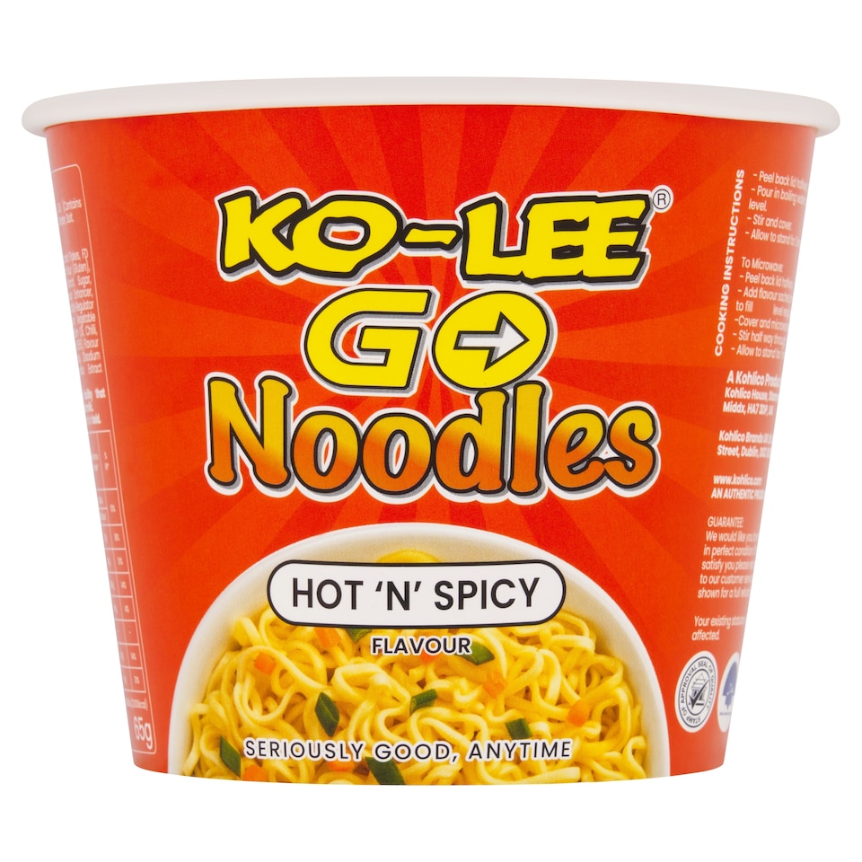Ko-Lee Go Noodles Thai Hot & Spicy 65G