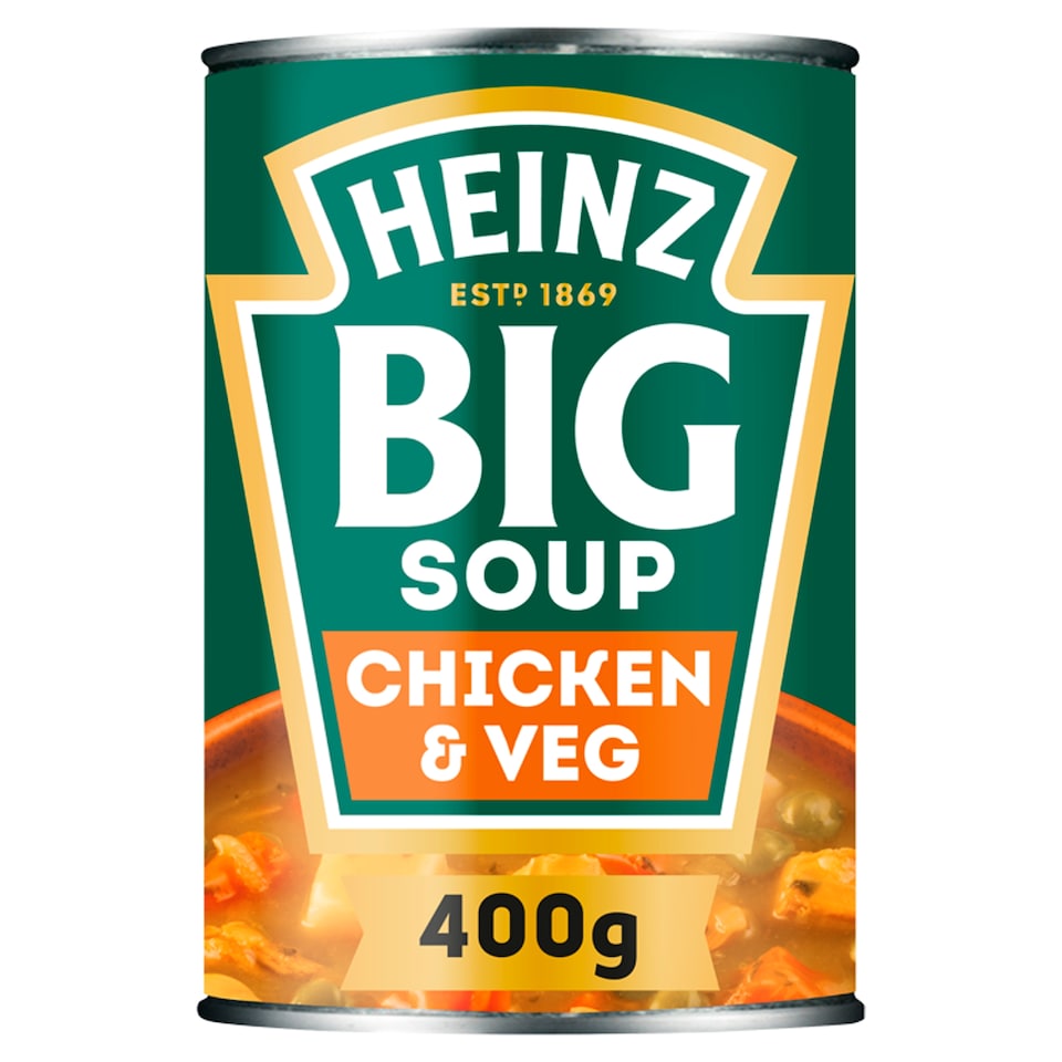 image 1 of Heinz Big Soup - Chicken & Veg 400g