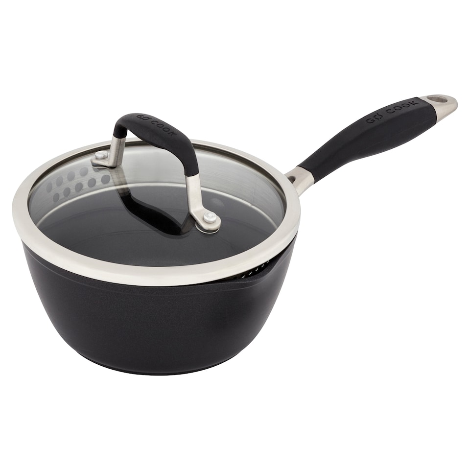 Go Cook Forged Aluminium Saucepan 16Cm