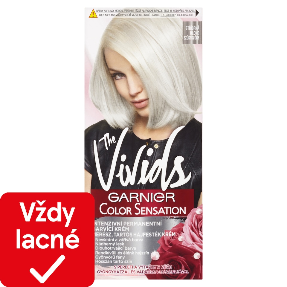 Garnier Color Sensation S100 Strieborná blond, 60 +40 +12 ml