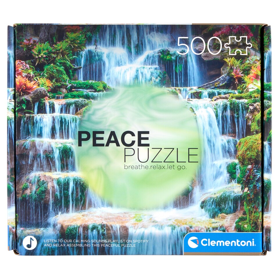 Clementoni Peace Puzzle Vízesés 500 db-os puzzle