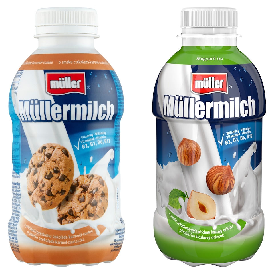 Müller Müllermilch zsírszegény tejital 400 g  1. kép