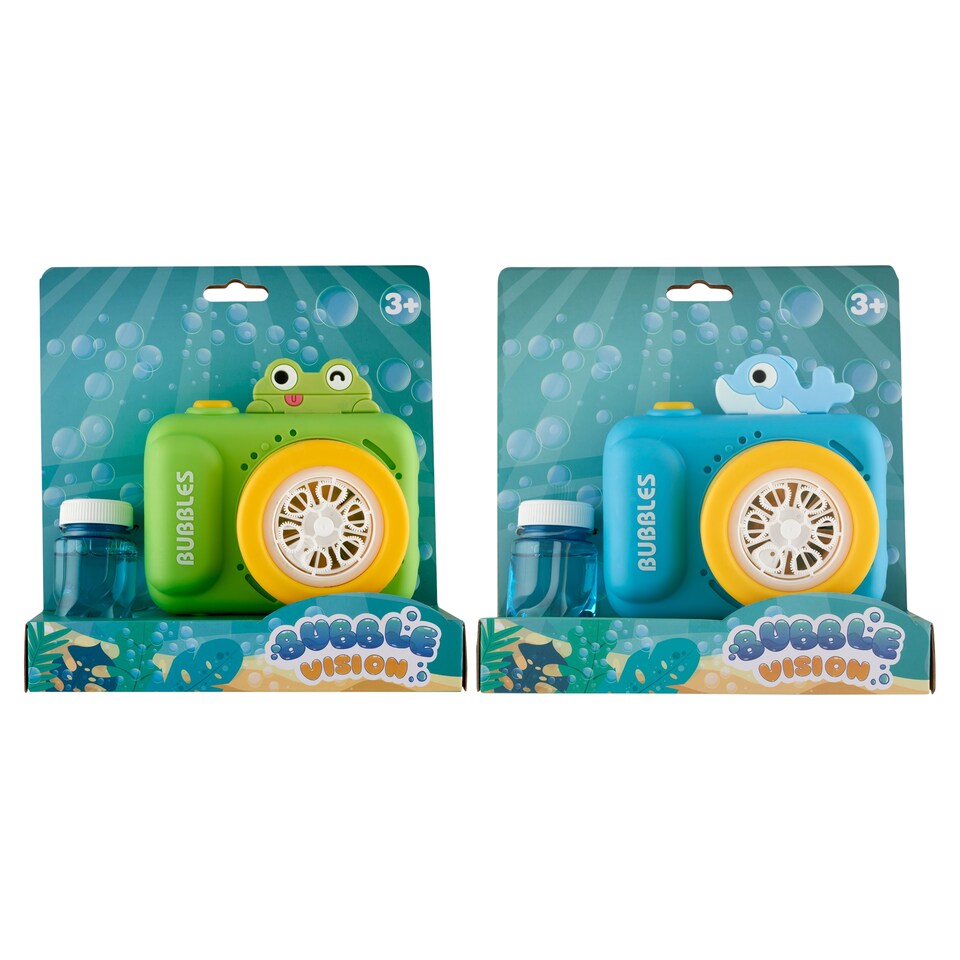 Buborékfújó kamera