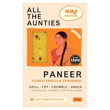 All The Aunties Cumin, Chilli & Turmeric Paneer 200g