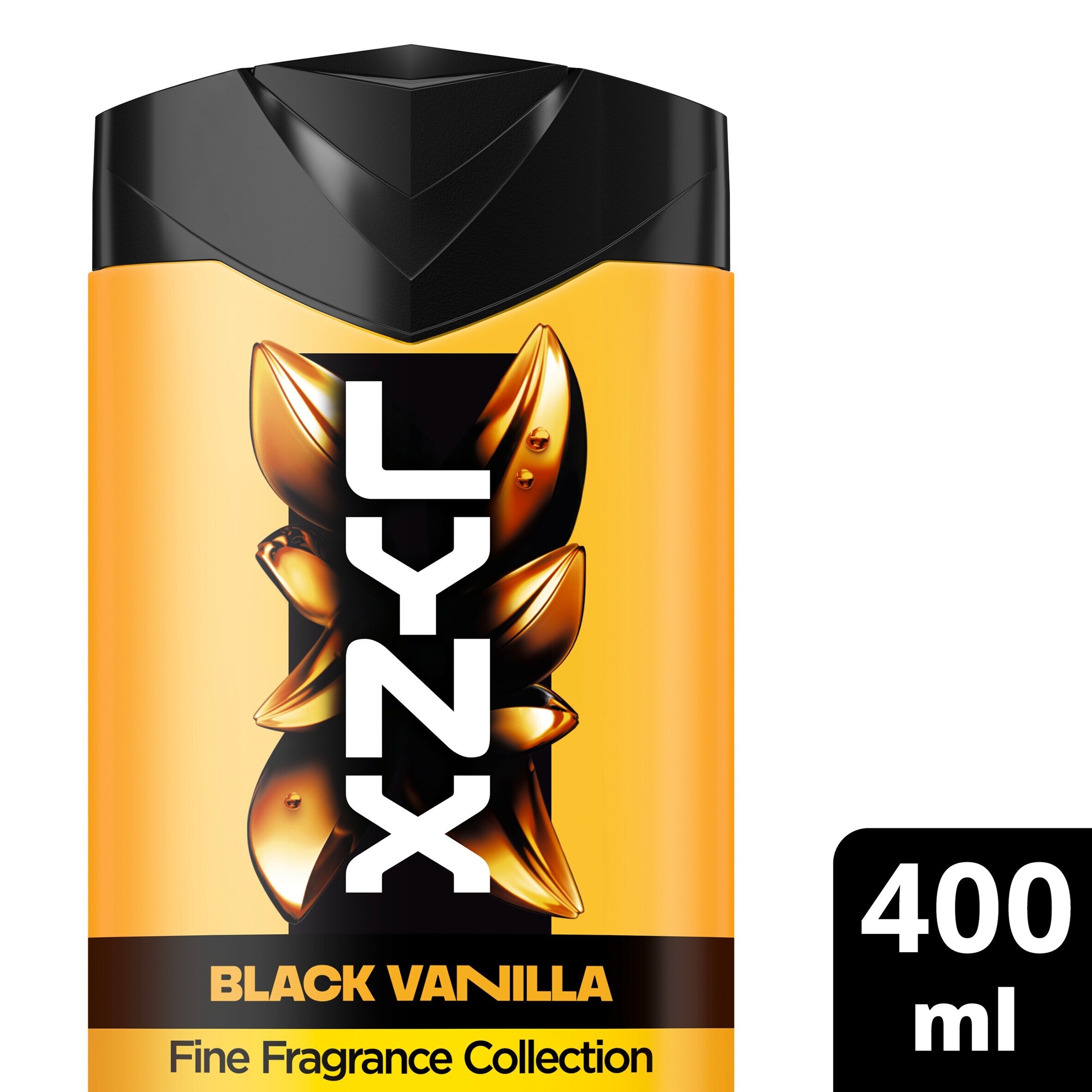 Lynx Fine Fragrance Black Vanilla Body Wash 400ml