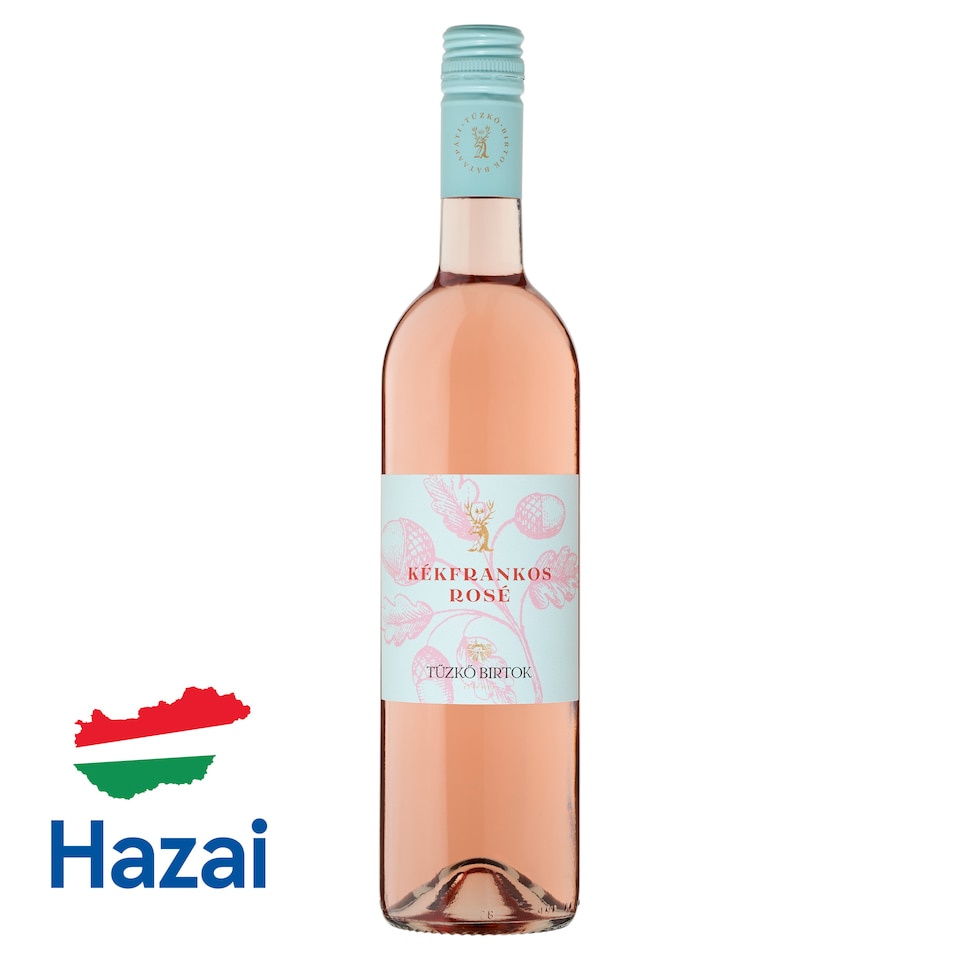 Tűzkő Pannon Kékfrankos Dry Rose Wine 13% 750 ml