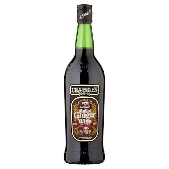 CRABBIES MULLED ginger wine 70cl Tesco Groceries