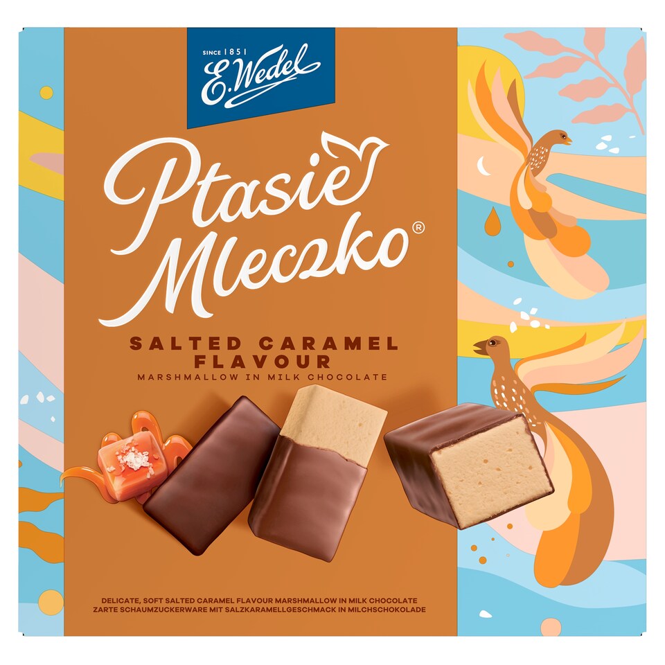 image 1 of Wedel Salted Caramel Flavour Marshmallows In Milk Chocolate 340g