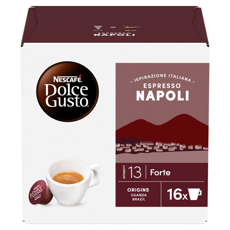 image 1 of NESCAFÉ Dolce Gusto Espresso Napoli - Coffee in Capsules - 16 Capsules in a Package