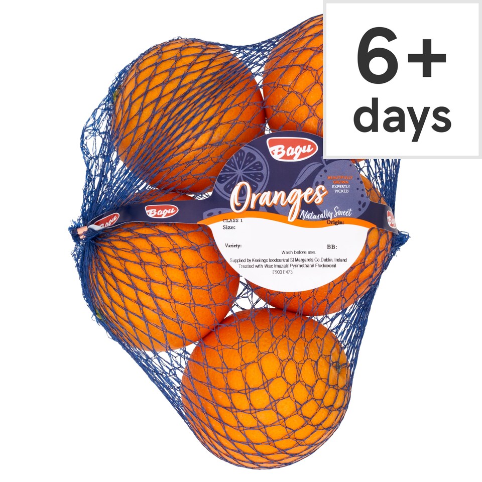 Bagu Naturally Sweet Juicy Oranges 5 Pack