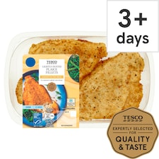 Tesco Lightly Dusted Plaice Fillets 265G