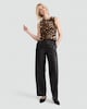 image 2 of F&F Textured Leopard Print Sleeveless Smock Top in Neutral