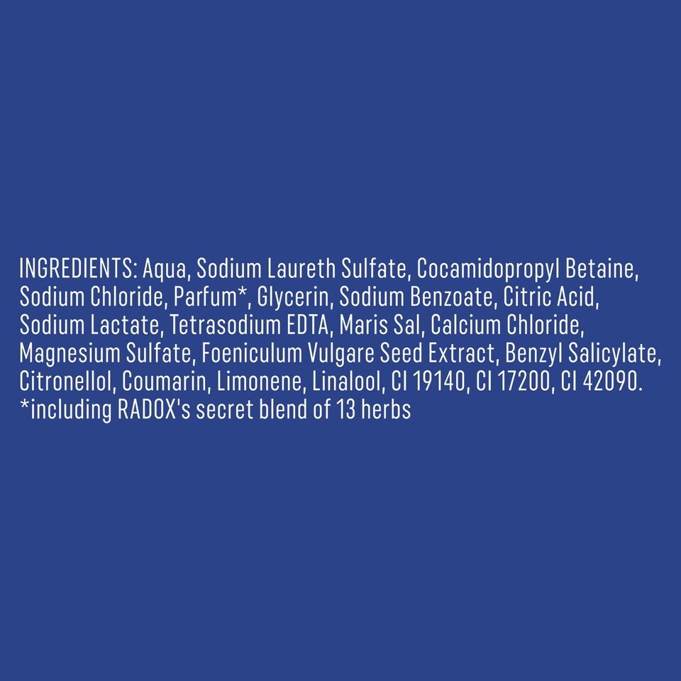 image 1 of Radox Shower Gel Feel Awake 750Ml