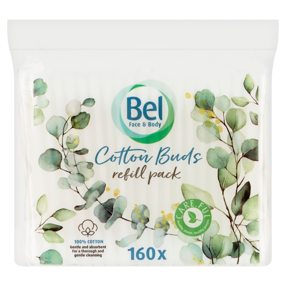 obrázok 1 z Bel Face & Body Cotton vatové tyčinky sáčok 160 ks