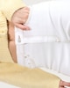image 3 of F&F High Rise Slim Ankle Grazer Jeans in Ecru