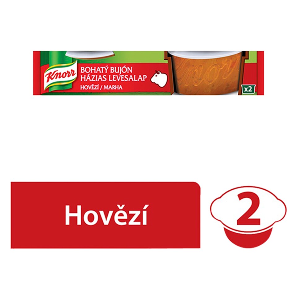 Obrázek 1 pro produkt Knorr Bohatý Bujón Hovězí 2 x 28g