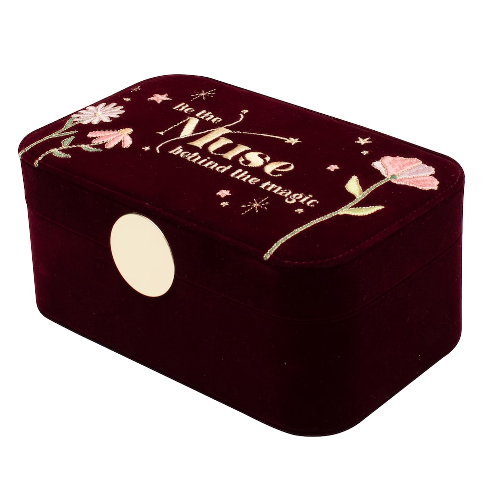 March Muses Large Velvet Jewellery Box 