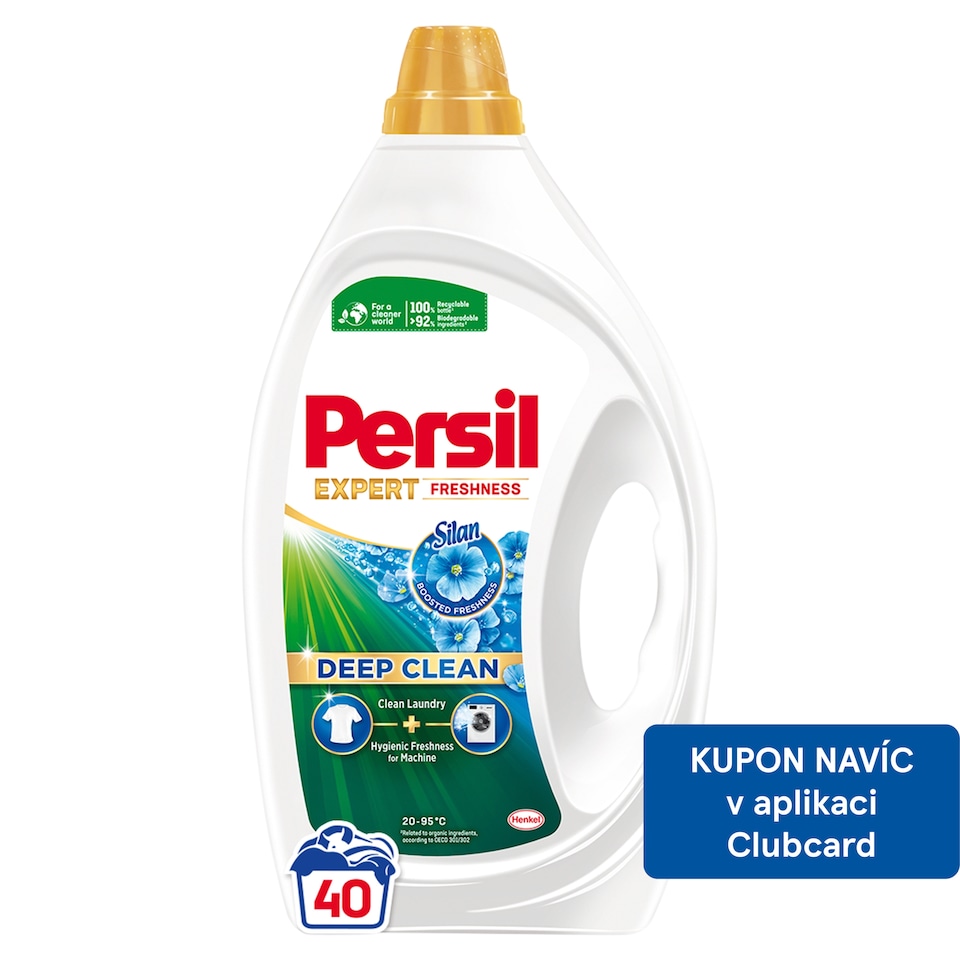 image 1 of Persil Deep Clean Expert Freshness Silan Laundry Detergent 40 Washes 1.80L