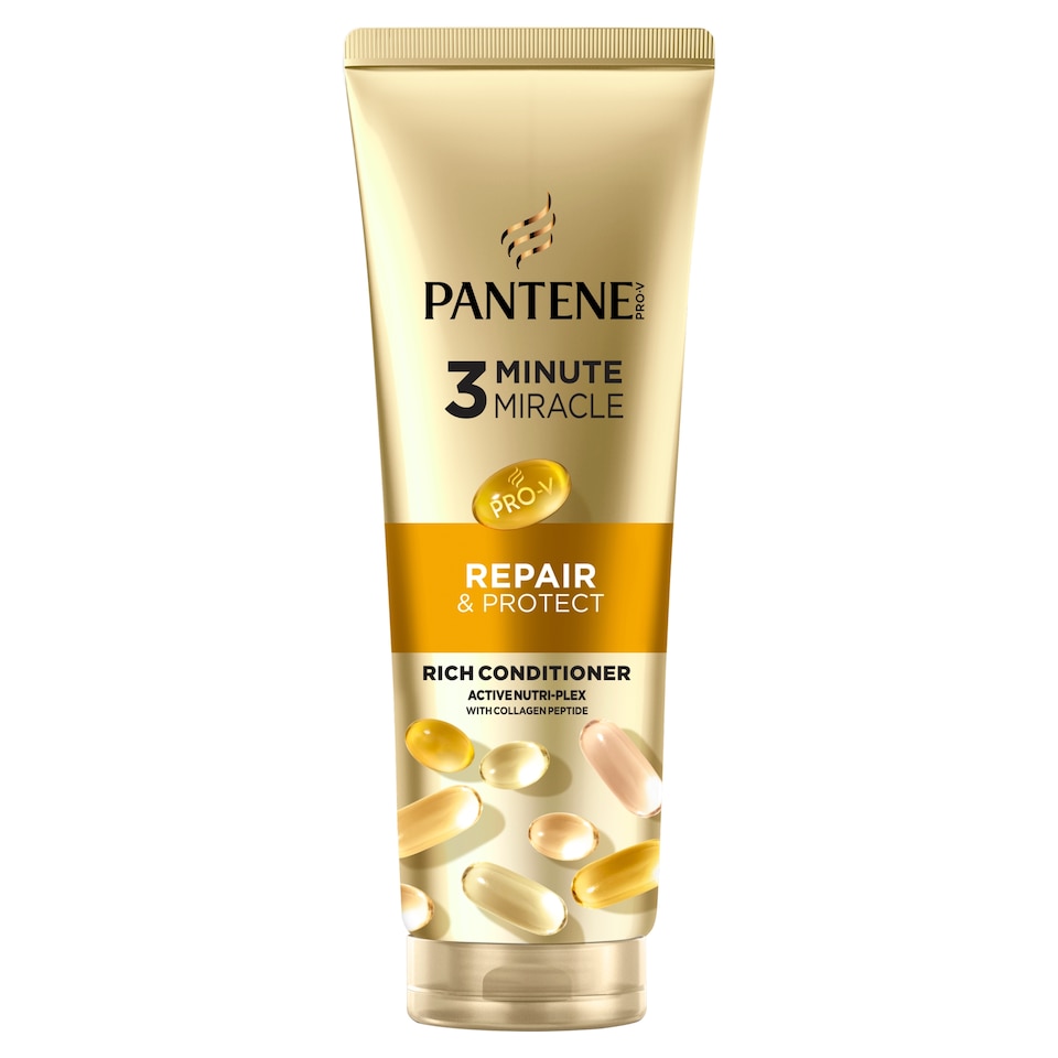 image 1 of Pantene 3 Minute Miracle Repair & Protect Rich Conditioner 220ml