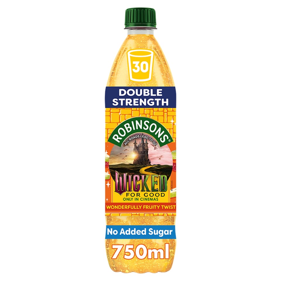 Robinsons Double Strength Road to Oz No Added Sugar Squash 750ml
