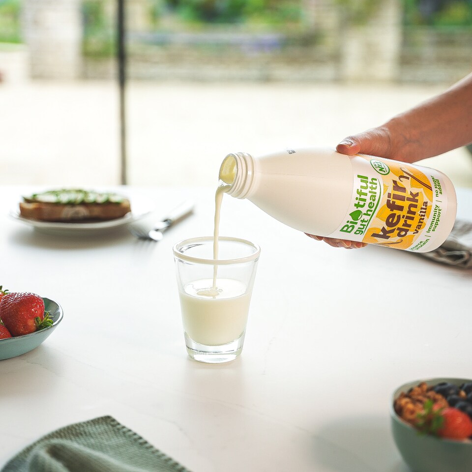 image 1 of Biotiful Gut Health Kefir Milk Drink Vanilla 1 Litre