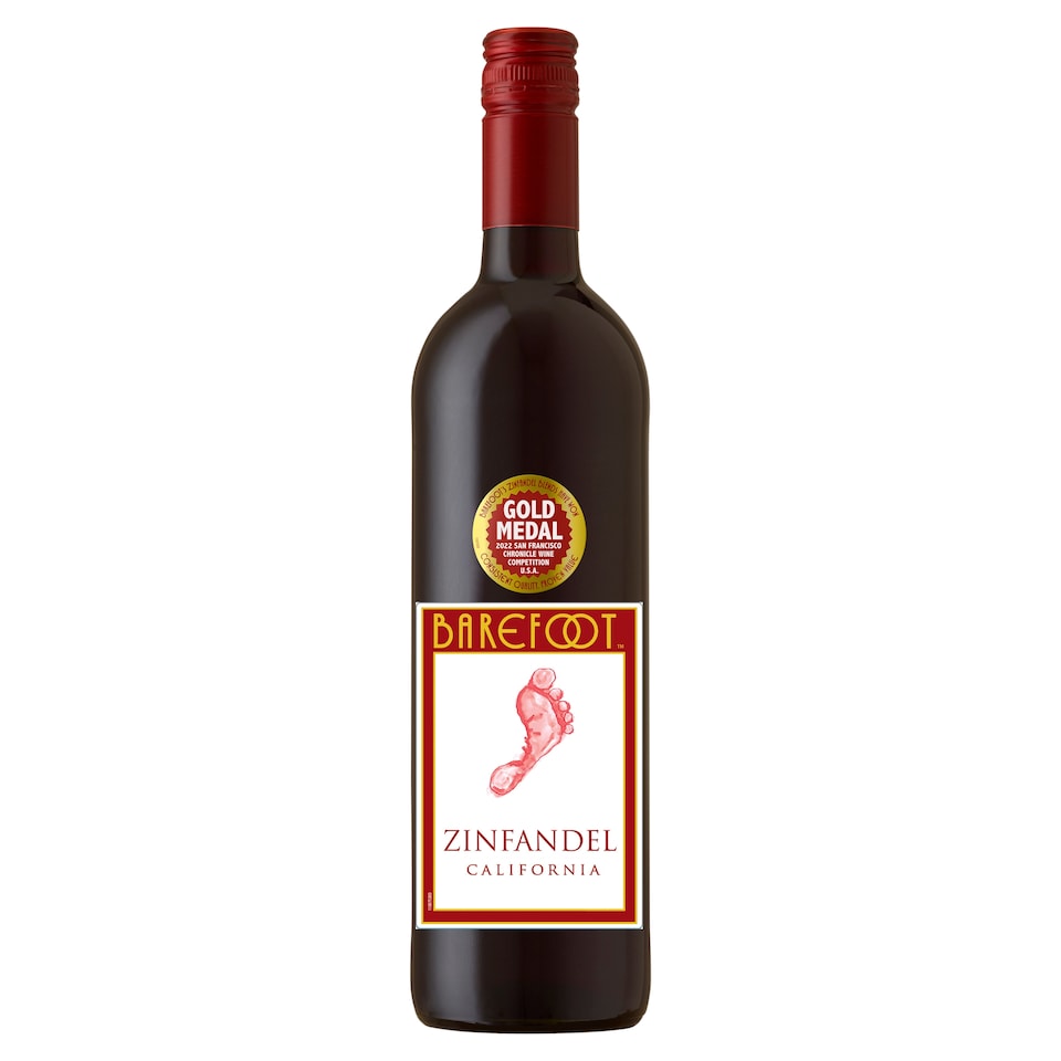 image 1 of Barefoot Zinfandel Red Wine 750ml