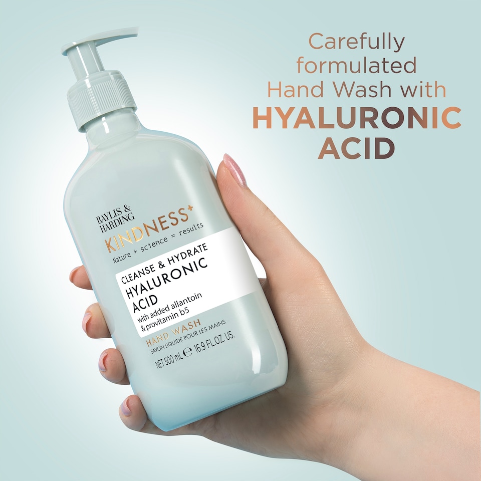image 1 of Baylis & Harding Kindness Hyaluronic Acid Hand Wash 500ml