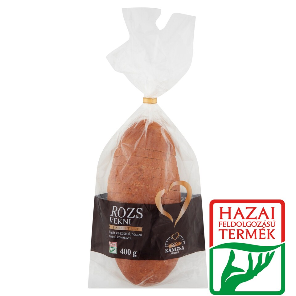 Kanizsa Pékség szeletelt rozs vekni 400 g