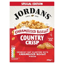 Jordans Country Crisp Caramelised Biscuit 450g