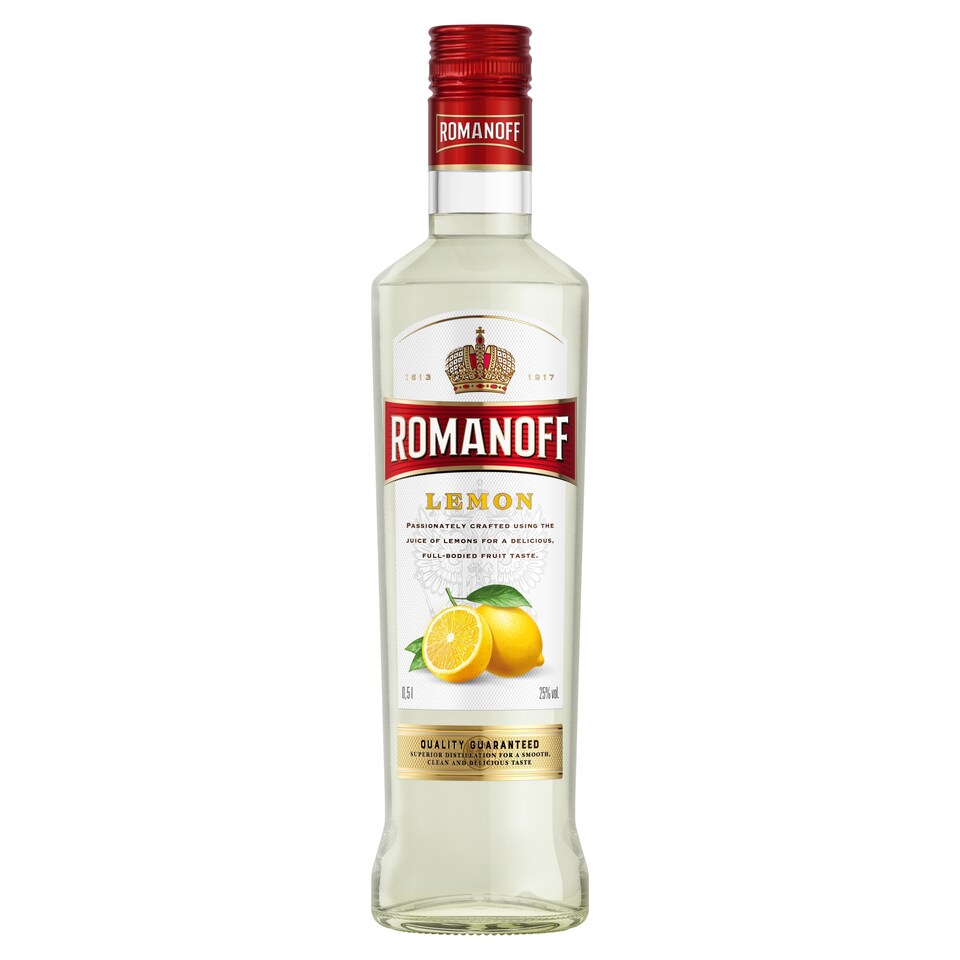 Romanoff Lemon Liqueur 25% 0,5 l