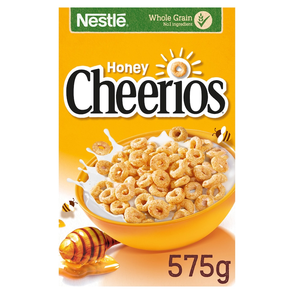 image 1 of Nestlé Cheerios Honey Cereal 575g