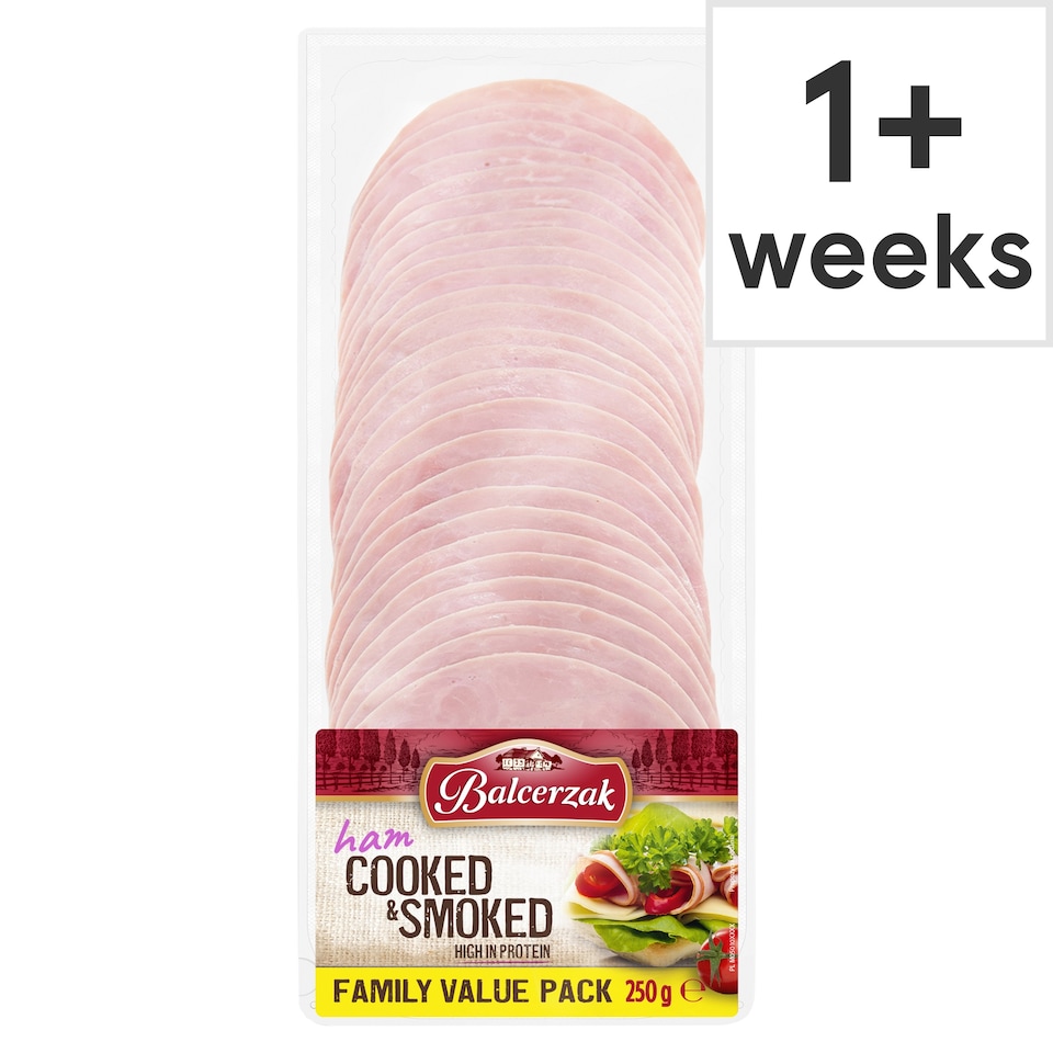 Balcerzak Cooked & Smoked Ham 250g