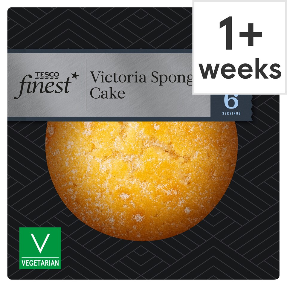 Tesco Finest Victoria Sponge Cake 6 Servings