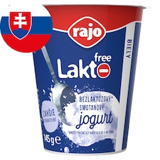 Rajo Lakto Free Smotanový jogurt biely 145 g