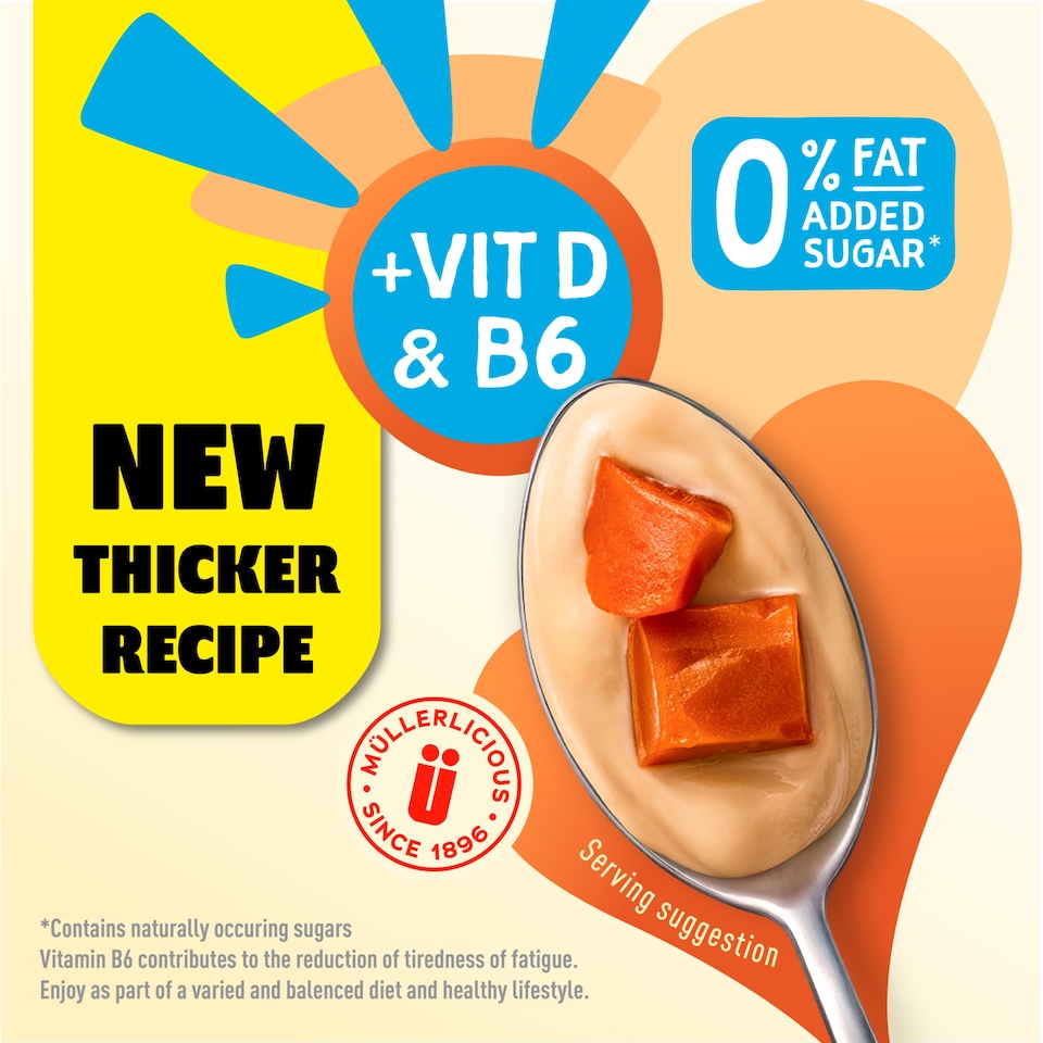 image 1 of Muller Light Toffee Yogurt 160G