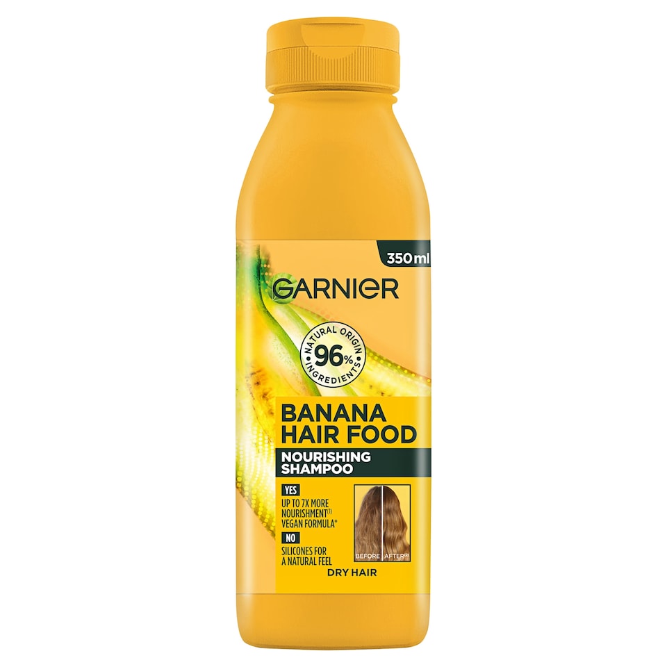 image 1 of Garnier Ultimate Blends Hair Food Banana & Coconut Shampoo 350ml
